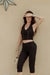 PANTALONE CAPRI LUMINA NERO