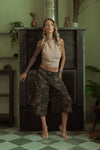 TOP SATIN CAMEL