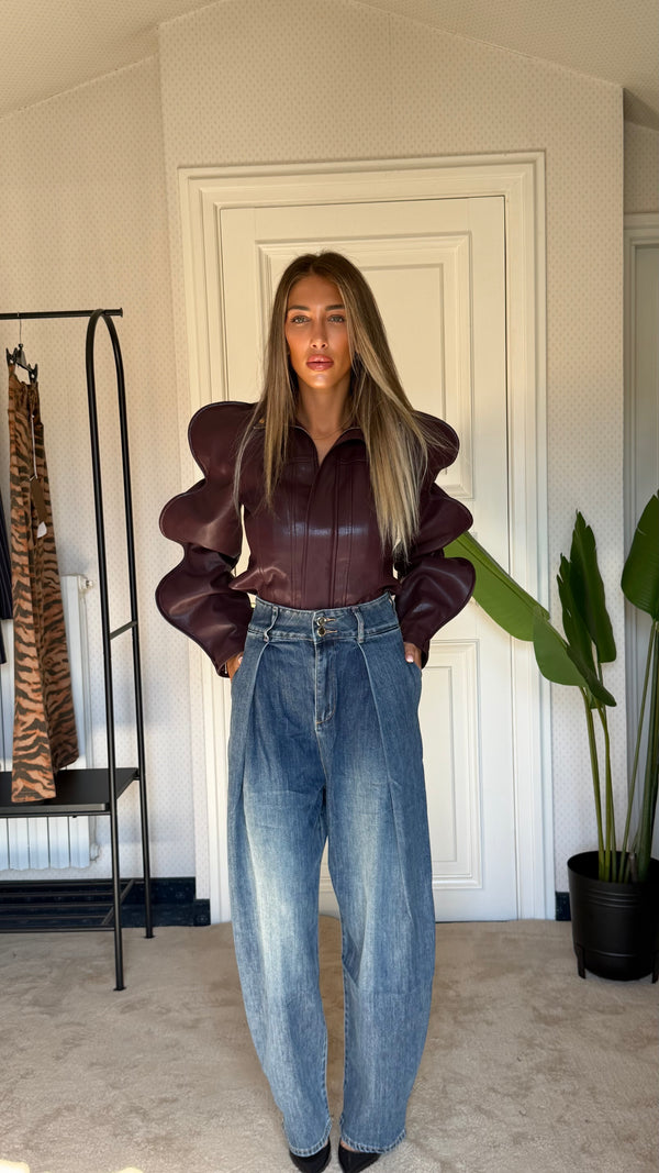 CHIODO PIPISTRELLO BORDEAUX