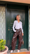 PANTALONE BOTTEGA MARRONE