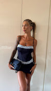 CORDINATO DIVA BLU NOTTE