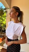 MAGLIA SPALLINA BIANCA