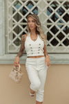 TOP CAPRI LUMINA BIANCO
