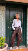 PANTALONE BOTTEGA MARRONE