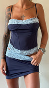 CORDINATO DIVA BLU NOTTE
