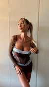 CORDINATO DIVA MARRONE