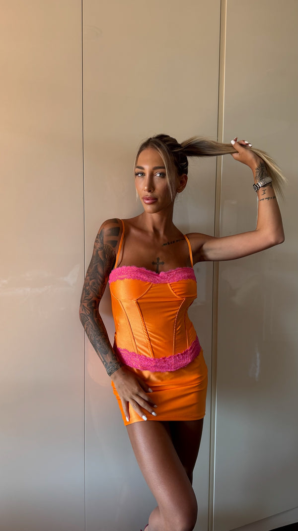 CORDINATO DIVA ARANCIO