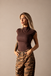 MAGLIA LEILA marrone