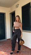 PANTALONE ANIMALIER CARGO