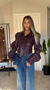 CHIODO PIPISTRELLO BORDEAUX