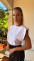 MAGLIA SPALLINA BIANCA