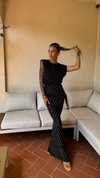 MAGLIA SPALLINE NERA