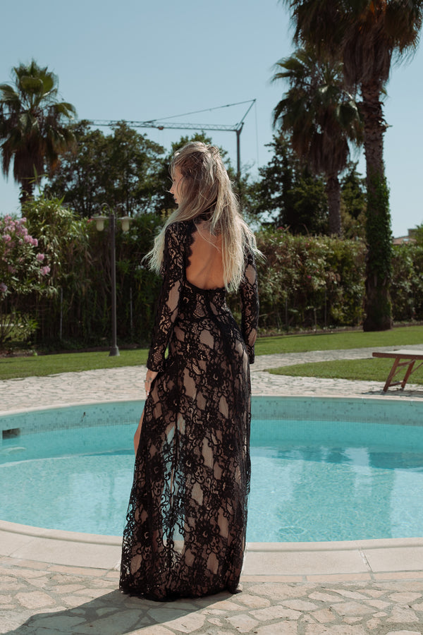 VESTITO PIZZO ROMANTICA