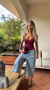 BODY CONTENITIVO BORDEAUX