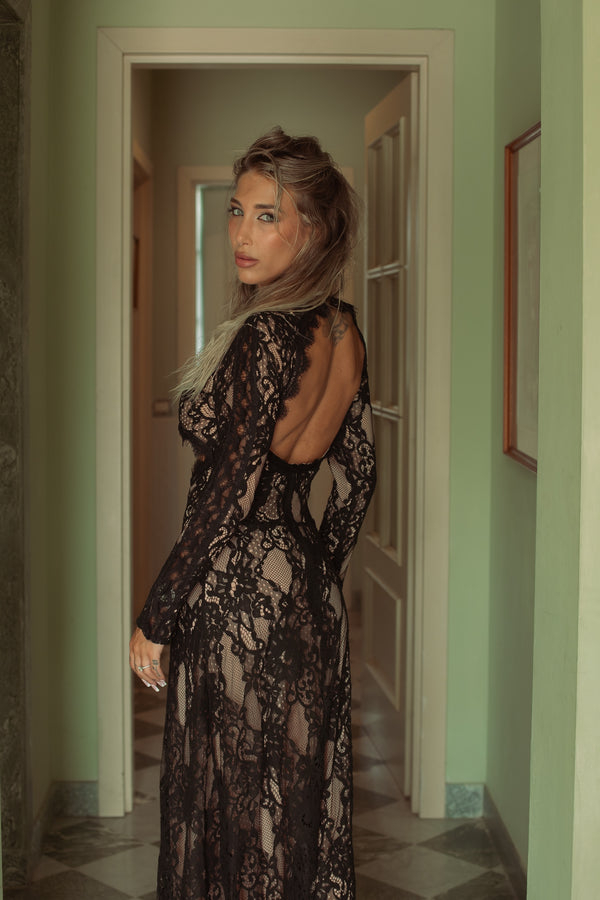 VESTITO PIZZO ROMANTICA