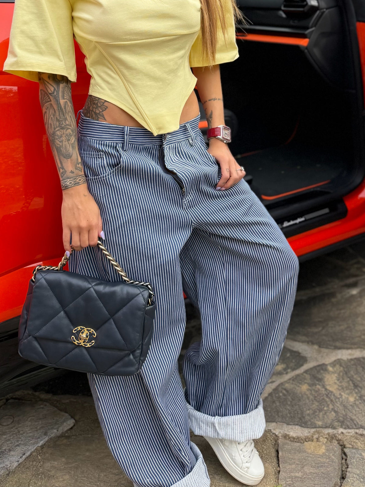 Pantalone Soleil Blu