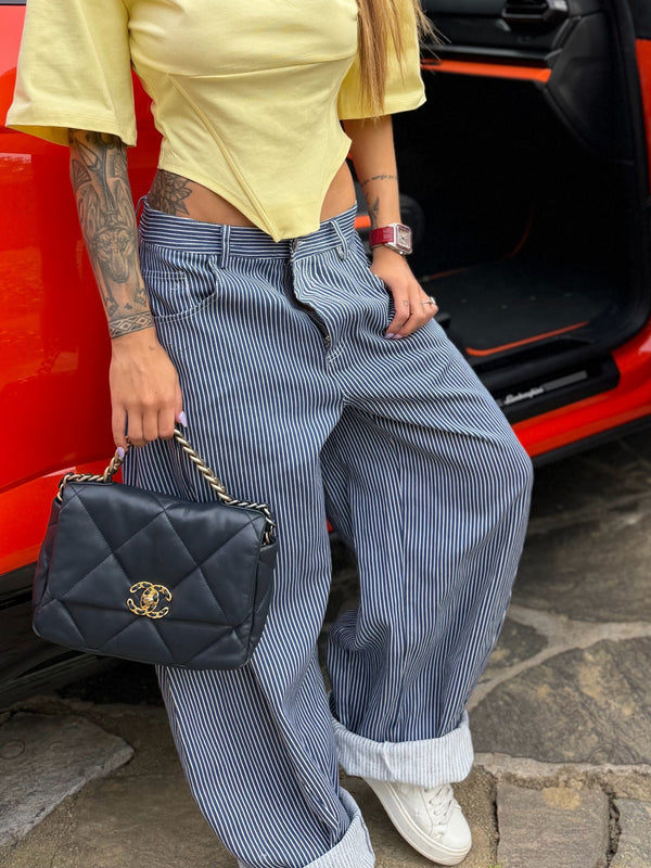 Pantalone Soleil Blu