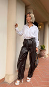 PANTALONE BOTTEGA MARRONE