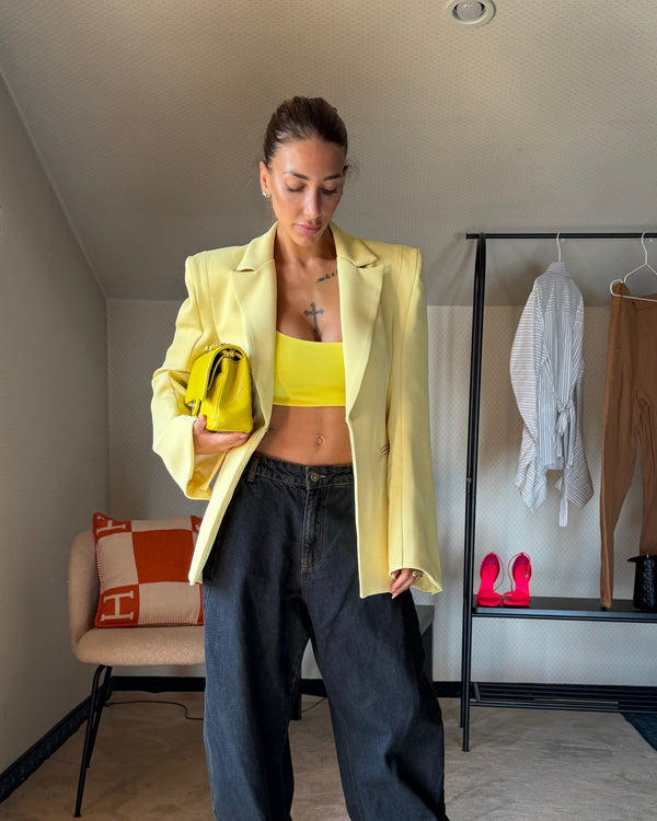 Giacca campana gialla