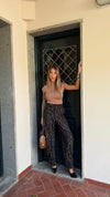 PANTALONE ANIMALIER CARGO