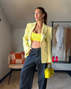 Giacca campana gialla