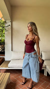 BODY CONTENITIVO BORDEAUX