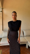 MAGLIA SPALLINE NERA