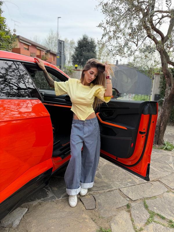 Pantalone Soleil Blu