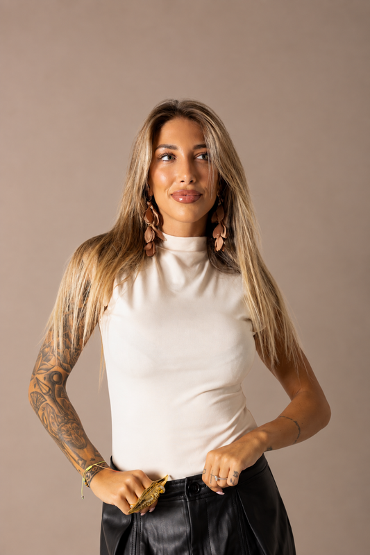 MAGLIA LEILA CREMA