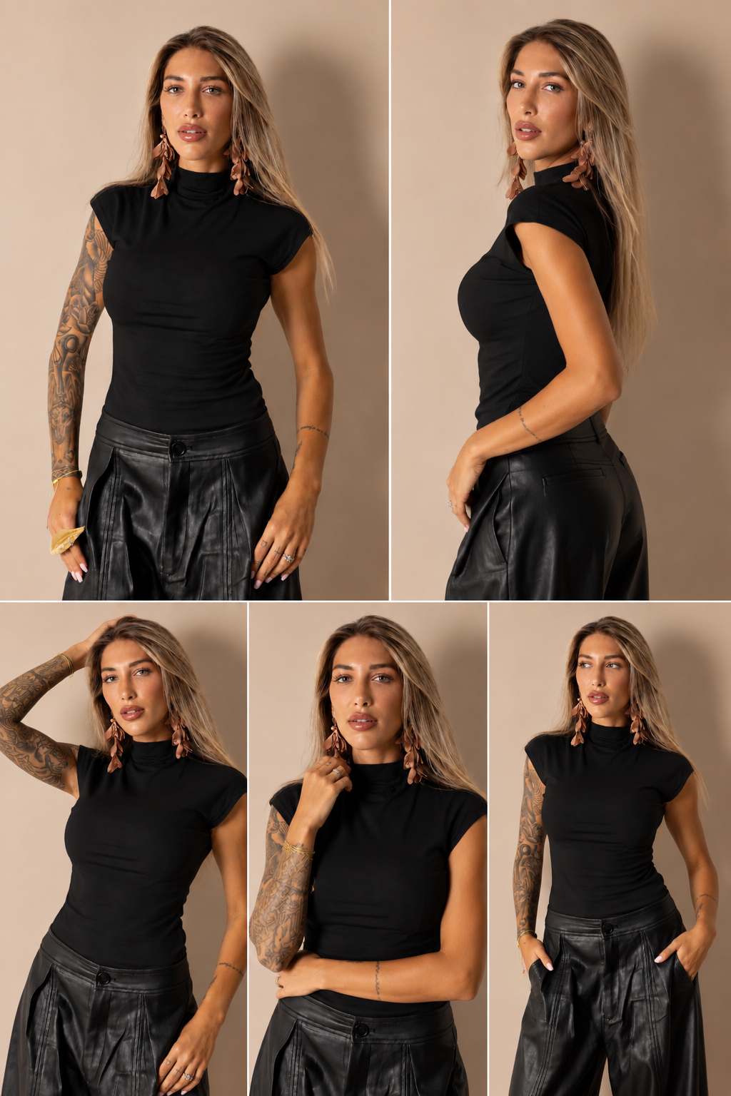 MAGLIA LEILA NERA